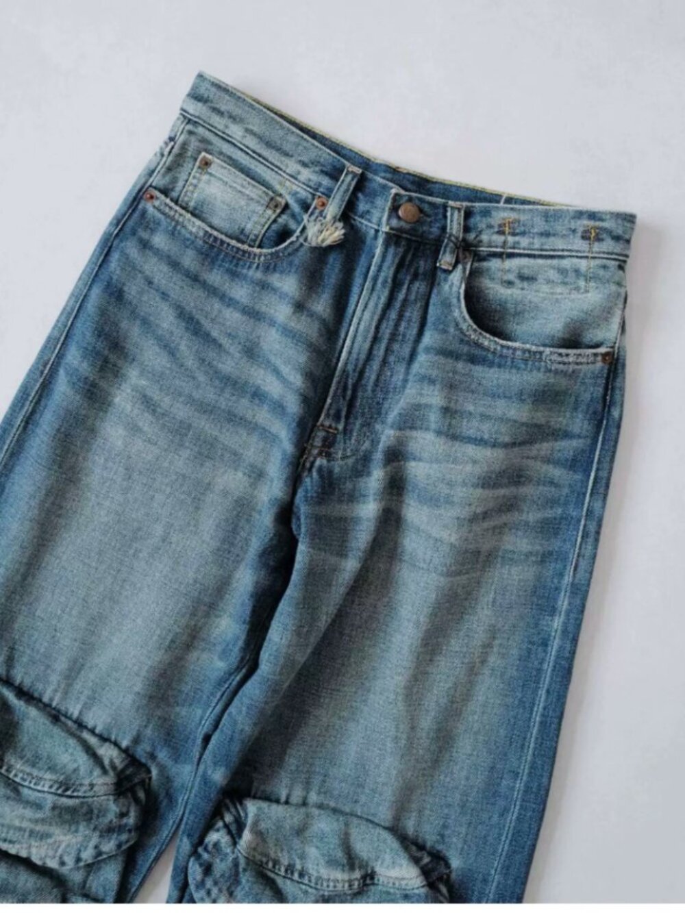 NWT R13 Multipocket Utility Jeans 23/24/25 Dane Indigo - Picture 8 of 12